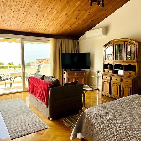 Penthouse Studio With Sea View Makarská Exteriér fotografie