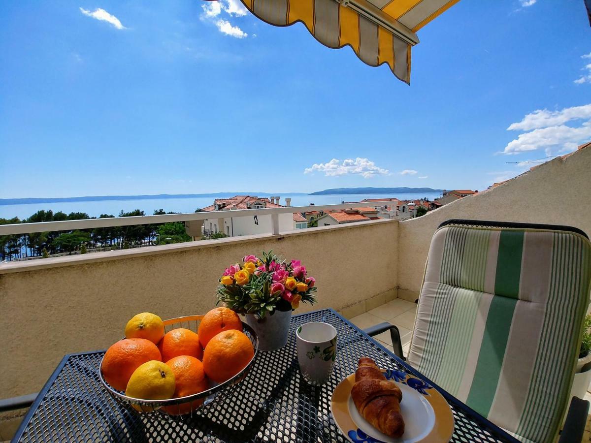 Penthouse Studio With Sea View Makarská Exteriér fotografie