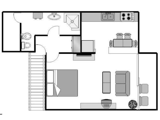 Penthouse Studio With Sea View Makarská Exteriér fotografie